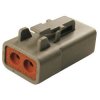 TE Connectivity 19545 DTP Series Plug Housing, High Current Strengths