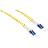 LogiLink FP0LC01 Fibre Optic Cable Yellow Fibreglass 1.00 m Singlemode OS2