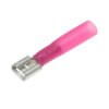 Konektor płaski żeński izolowany 6.3mm 0.8mm 0.5-1.5mm² - końcówka kablowa z osłoną termokurczliwą