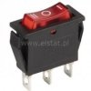 Przeł. kołys. stabilny; ON-OFF-ON wąski 3p 15A