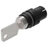 EAO 61-2101.0/D Series 61 Keylock Switch-Actuator 2 P Neutral Momentary