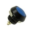 Przełącznik; przyciskowy; GQ12B-10J/A-BL; OFF-(ON); 1 tor; bez podświetlenia; monostabilny; na panel; 2A; 36V DC; 12mm; IP65; On