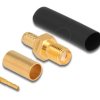 90038 SMA Buchse zum Crimpen LMR200