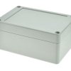 Obudowa; uniwersalna; G2104; poliwęglan; 120mm; 80mm; 55mm; IP65; jasnoszary; tłoczona pokrywa; Gainta; RoHS
