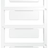 PA device marker, (L x W) 49 x 15 mm, white, 40 pcs, 1877220000