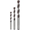 kwb 044568 Concrete Twist Drill Bit set 3pc 5 6 8mm for stone