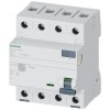 Siemens 5SV33426KK01 Circuit Breaker RCCB 4-pin 25A 0.03A 400V type A