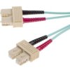 Kabel światłowodowy długość: 2m Z zakończeniem złącze B<B>: SC złącze A: SC średnica: 900μm Wielomodowy 0.8