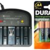 ładowarka MW 9168 GS + 4 x R6 AA Ni-MH Duracell 2650mAh