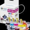 20554 Ink, Brother, multipack, 421XL, compatible