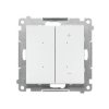 SIMON 55 DIMMER RGB Ściemniacz RGBW 12-24 V 4 kanały sterowany smartfonem [Wi-Fi] biały mat TESRGB1W.01/111 KONTAKT SIMON