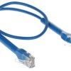 Kabel krosowy patchcord UC-PATCH-0.3M-RJ45-BL 0.3m