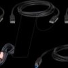 2L-7D02UDPX6 KVM cable set, USB, DisplayPort, black, 1.8 m