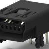 USB-Mini-B socket, 5 pole, USB 2.0, solder connection, 1734510-1