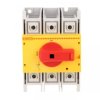 Rozłącznik izolacyjny 3P 80A pokrętło żółto/czerwone GA080ARY