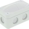 Skrzynka przyłączeniowa Wiska COMBI 206/5 LG, IP66/IP67, (D x S x W) 85 x 49 x 51 mm, szaro-biały (ral 7035), 1 szt.