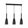 Lampa Wisząca Solin Zwisy Na Czarnej Listwie 3Xe27 Do Salonu Lp-181/3L Bk...