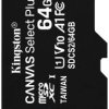 Kingston Canvas Select Plus microSDXC 64 GB Class 10 UHS-I