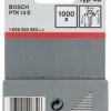 Gwóźdź typ 48, 1,8 x 1,45 x 14 mm Bosch Accessories 1609200393, N/A, Wymiary (D x S) 14 mm x 1.8 mm, 1000 szt.
