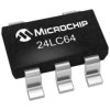 Pamięć szeregowa EEPROM Montaż powierzchniowy 64kbit 5-pinowy SOT-23 8 K x 8 bitów