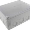 Skrzynka przyłączeniowa Wiska COMBI 1610 LG DK, IP66/IP67, (D x S x W) 200 x 160 x 94 mm, szary, 1 szt.