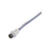 Binder 09-3391-00-04 Male 4 Pin with Single Wires Terminal