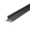 Profil aluminiowy do taśm LED 2000 mm kątowy nawierzchniowy czarny CORNER10 BC/UX 83050021 LED LINE