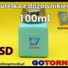 Butelka z tworzywa HDPE z dozownikiem 100ml ESD SAFE