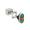 Zestaw pulpitowy przycisk 3 klawiszowy ↑ STOP ↓ 2 kryte 1 środkowy wystający adapter zestyki 2Z+1R LPCB7355K21
