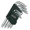 TORX klucze x 9szt.CrV Topex 1409