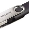 Pendrive USB 2.0 Hama Rotate, 8 GB, czarny, 6 MB/s / 6 MB/s