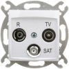 CARLA Gniazdo antenowe R-TV-SAT koncowe 1753-10
