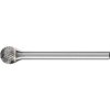 PFERD 21213073 Burr Carbide Sphere Ø6mm Shank Ø3mm 1-pc DIN 8032