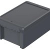 PC enclosure, (L x W x H) 191 x 125 x 90 mm, graphite gray (RAL 7024), IP66, 96014234
