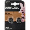 Duracell DL2016B2 Lithium Coin Cell Battery CR2016 3V - Pack of 2