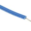 Przewód jednożyłowy linkowy, Przewód instalacyjny, 0,08 mm², 7/0,12 mm, 28 AWG, PVC, 300 V, Niebieski, dł. 100m, RS PRO