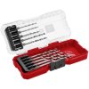 Einhell 108723 Metal Twist Drill Bit Set 10-Piece HSS 4241 Steel