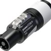 Neutrik NAC3FXXB-W-S Złącze męskie sieciowe powerCON, styki: 2 + PE, 250 V/AC, 16 A, 1 szt.