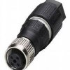 Pepperl+Fuchs 258192 Gniazdo kablowe M8 złącze żeńskie proste Ilość pinów: 4 1 szt.