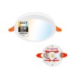 Oprawa podtynkowa downlight LED, 36W, 2880lm, IP20, 3CCT, okrągła, biała, PAULA HOROZ