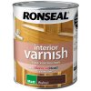 Ronseal 39426 Interior Varnish Quick Dry Matt Walnut 750ml
