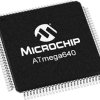 Mikrokontroler Microchip ATMEGA640V-8AU ATMEGA640V TQFP 100-pinowy Powierzchnia AVR 64kB 8 bit 8 MHz, 8 kB RAM Flash,