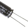 Kondensator 1800μF 6.3V dc Radialny, Otwór przelotowy Rubycon roztaw: 5mm 10 (Dia.) x 16mm