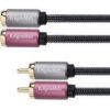 PRZEWOD 2*RCA 1M KRUGER&MATZ