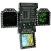MOZA FMP18 Panel Bundle Fluganzeigen-Kit USB PC czarny