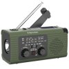 Radio Solarne, Przenośne Radio Awaryjne SOS, Powerbank 5000mAh, Latarka, Dynamo,...