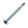 Sealey SDHX6350 Self Drilling Screw 6.3 x 50mm Hex Head Zinc DIN 7504K Pack 100