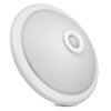 Plafon sufitowy z czujnikiem PIR oraz wymiennym źródłem światła 2x max 40W z trzonkiem E27, 220-240V~ 50/60Hz MCE324