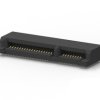 Złacze krawędziowe 52-pinowe Kąt prosty, raster 0.8 mm Żeńskie 2-rzędowe, TE Connectivity, seria mSATA/mini PCI-E Montaż