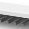Pin header, 8 pole, pitch 3.96 mm, straight, natural, 3-640445-8
